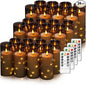 Flickering Flameless LED Candles, Battery Operated Candles 24 Pcs by Nimiko