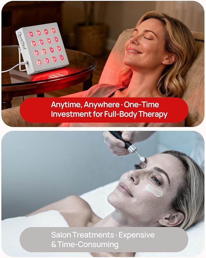Red Light Therapy for Body Panel, 16‑LED 6 Wavelengths Near‑Infrared Light - Image 8