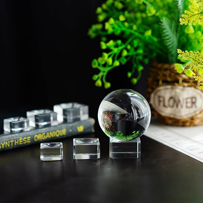 ZEERSHEE 6 Pack Square Crystal Display Bases - Image 6