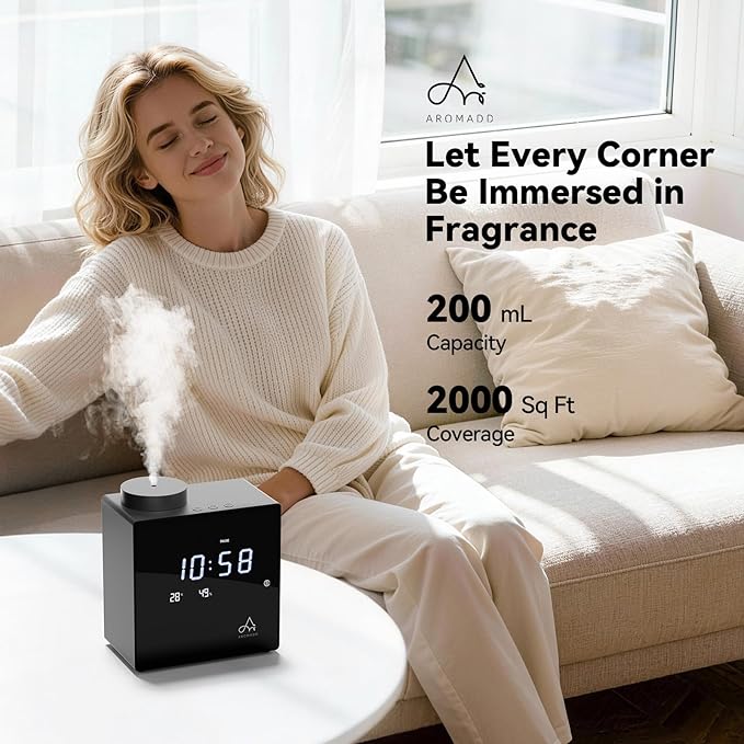 2026 Smart Waterless Diffuser, 2000 Sq.Ft Cold Air Scent Machine - Image 4