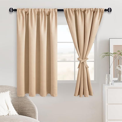 JIUZHEN Blackout Curtains for Bedroom by JIUZHEN
