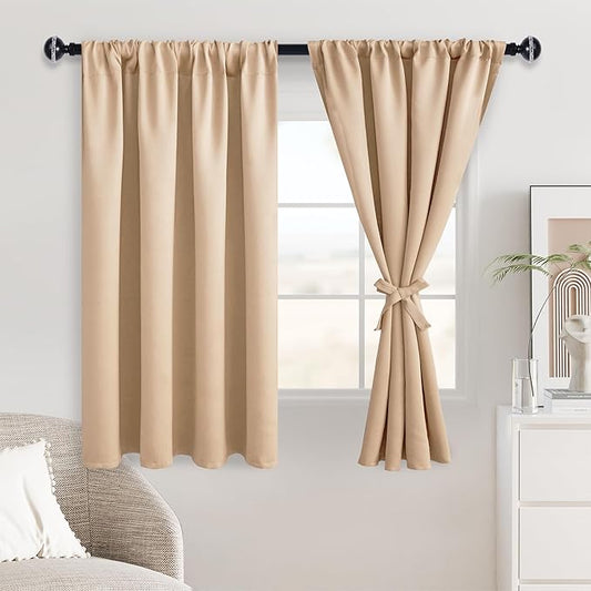 JIUZHEN Blackout Curtains for Bedroom by JIUZHEN