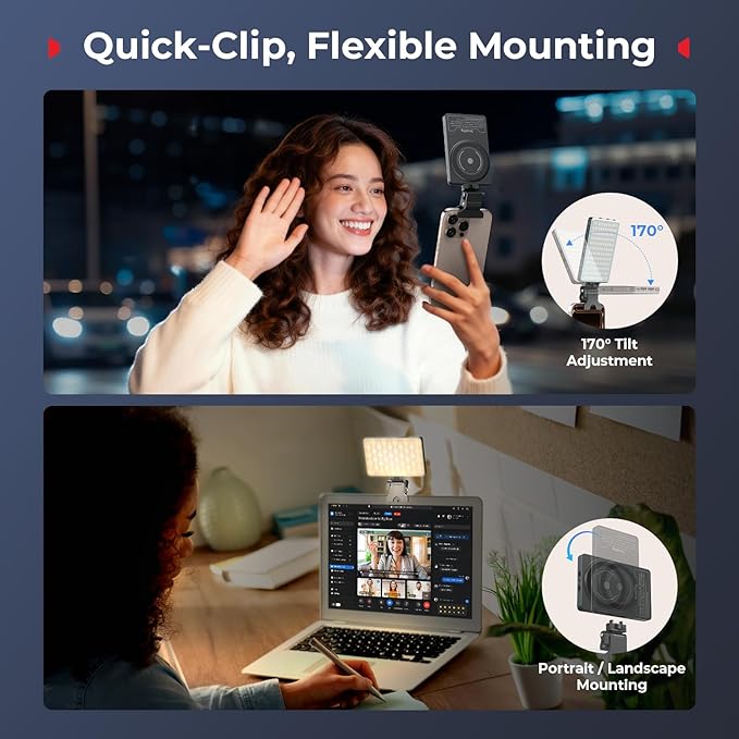 SmallRig M3 Magnetic Selfie Phone Light - Image 4