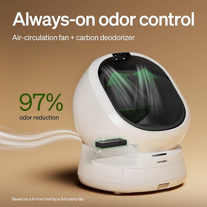 PETLIBRO Luma Automatic Cat Litter Box AI-Camera Waste Analysis, Auto - Image 3