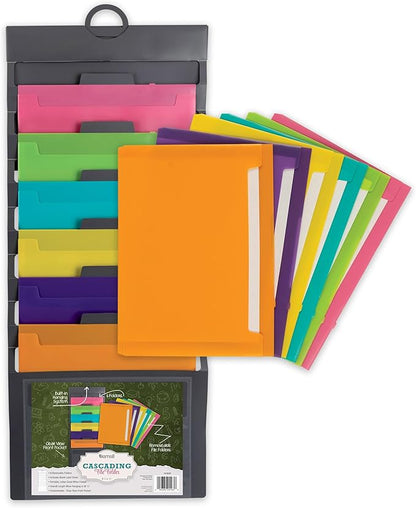 Samsill Cascading Wall File Organizer, Classrom Organization and Storage - Image 2