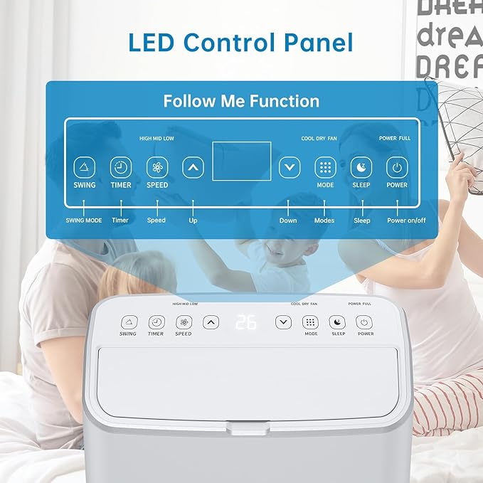 Portable Air Conditioners, 15000 BTU Cooling Capacity - Image 5