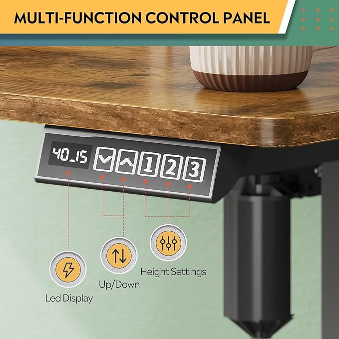 DEVAISE 48×24 Inches Electric Standing Desk - Image 5