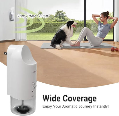 2026 Plug-in Essential Oil Diffuser – Waterless Scent Diffuser, Smart Wall - Image 5