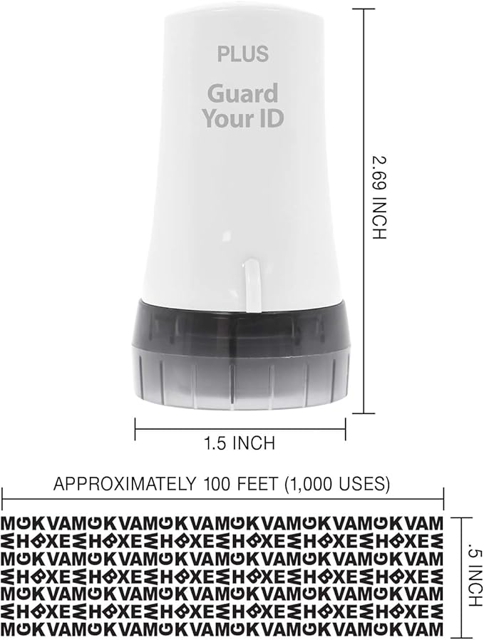 Guard Your ID Advanced 2.0 Roller Identity Privacy Stamp - Image 5