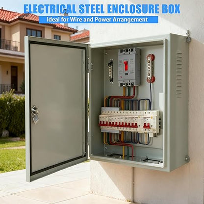 Carbon Steel Enclosure, IP66 Waterproof & Dustproof Electrical Metal Box - Image 6