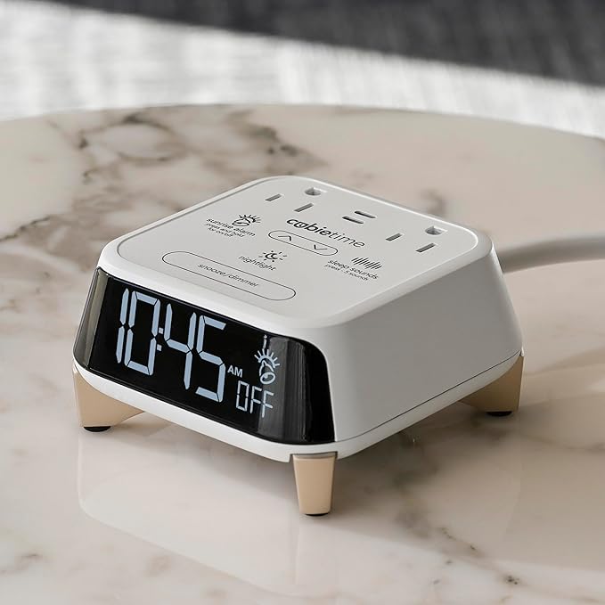 Brandstand CubieTime Zen White | Alarm Clock Charger - Image 5