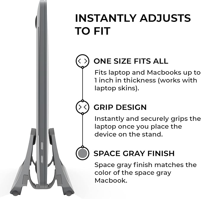 HumanCentric Vertical Laptop Stand - Image 4