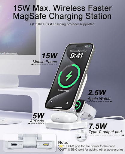 5-in-1 Magnetic Wireless Charging Stand - Image 3