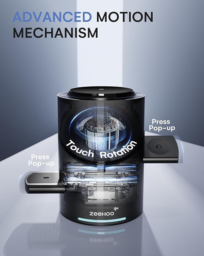 ZEEHOO 3 in 1 Charging Station for Apple Devices, Mag-Safe Charger Stand - Image 3