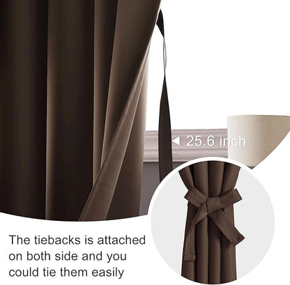 JIUZHEN Blackout Curtains for Bedroom - Image 5