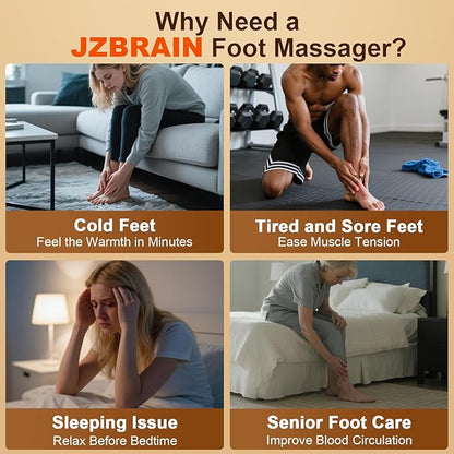 JZBRAIN Shiatsu Foot Massager Machine - Image 8