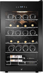 24 Bottles Wine Cooler Refrigerator, Small Wine Fridge Mini Wine Fridge by Velieta-SpecialistinFridge