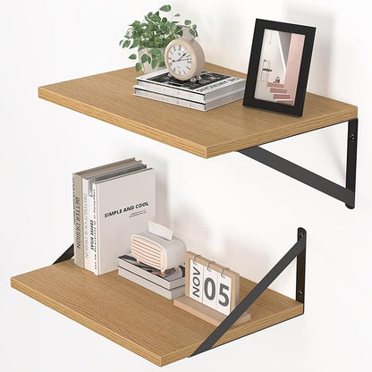 Heimlove 12 Inch Deep Floating Shelves by Heimlove