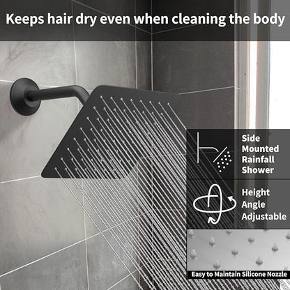 KATAIS Matte Black Tempreature Display Shower System - Image 2