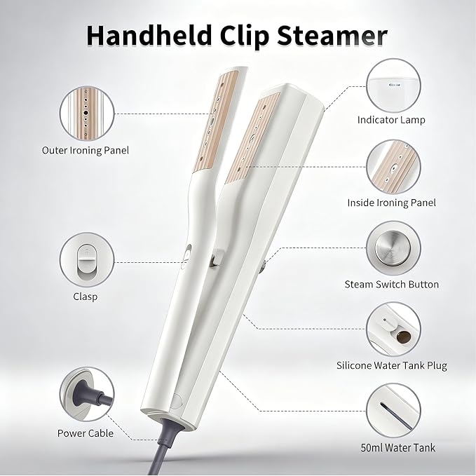 Portable 3-in-1 Clothes Steamer Iron - Image 6