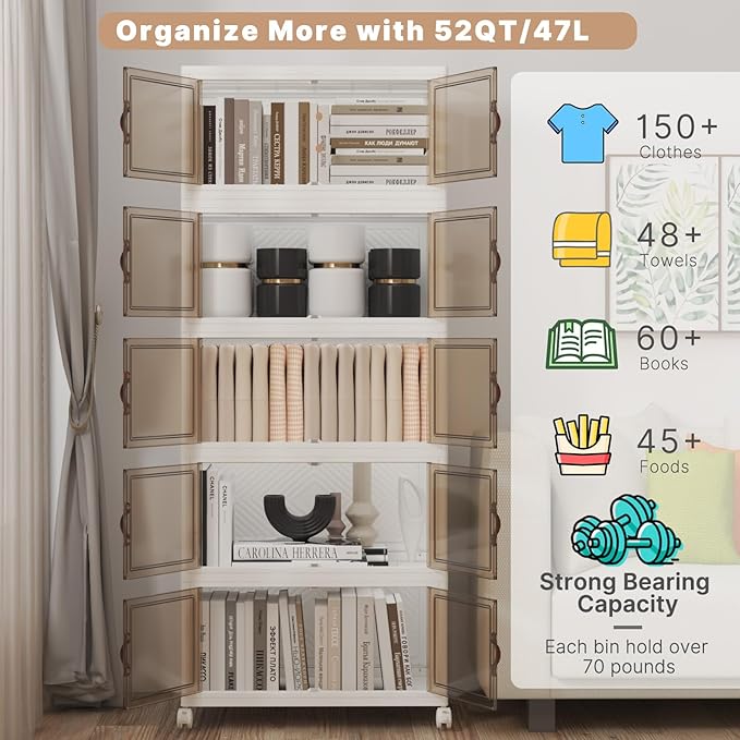 Extra Large Stackable Storage Bins - Image 6