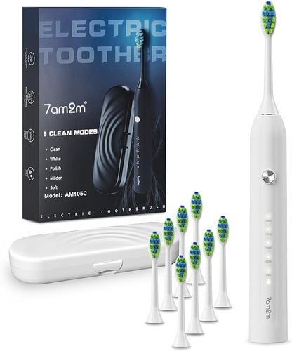 7AM2M Sonic Electric Toothbrush by 7AM2M