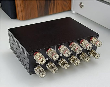 SOLUPEAK P2 2-IN-1-OUT Amp Amplifier Speaker Switcher Selector Switch Splitter - Image 6