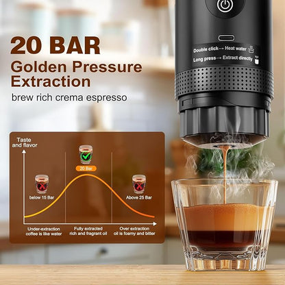 Portable Battery Espresso Coffee Maker - Image 3