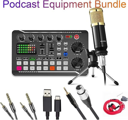 Podcast Equipment Bundle, SINWE Condenser Microphone - Image 7