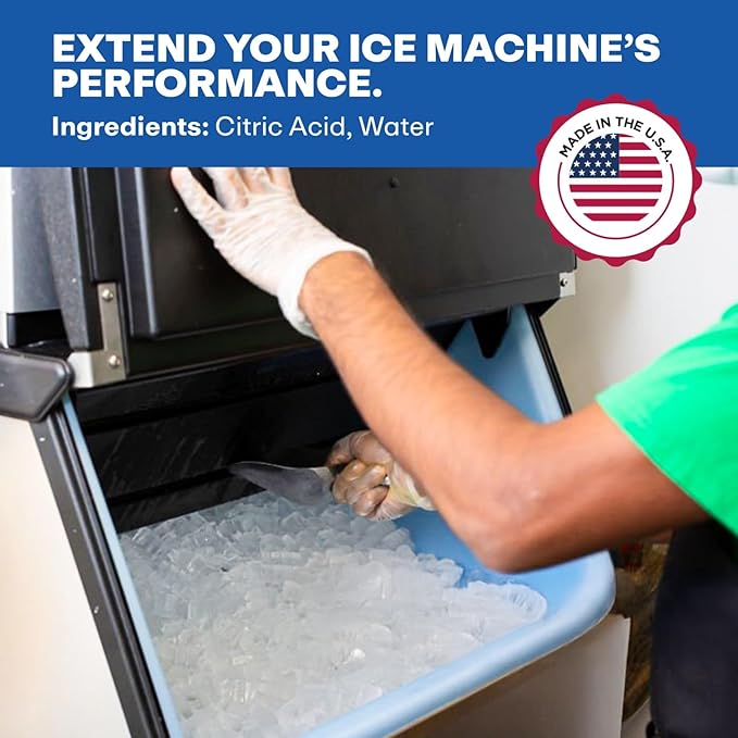 Sylvan Ice Machine Cleaner and Descaler | 32 oz | Free Cloth | Made in USA | - Image 6