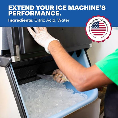 Sylvan Ice Machine Cleaner and Descaler | 32 oz | Free Cloth | Made in USA | - Image 6