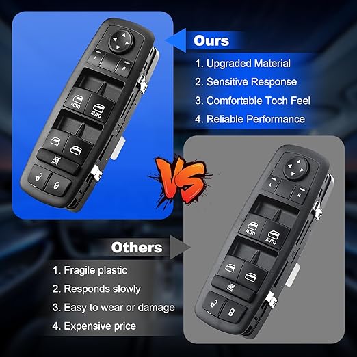JALIAMTE 68086693AC Master Power Window Switch, Window Control Switch 8+3 Pins - Image 7