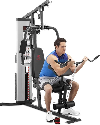 Marcy MWM-988 Multifunction Steel Home Gym 150lb Weight Stack Machine by Marcy