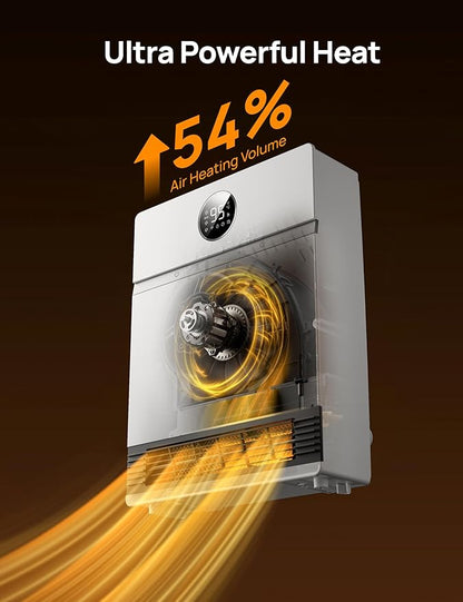 DREO Smart Wall Heater, IP24 Electric PTC Space Heaters - Image 3