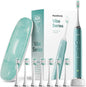 Aquasonic Vibe Series Ultra-Whitening Toothbrush – ADA Accepted Power Toothbrush by AquaSonic