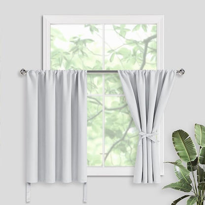 JIUZHEN Short Blackout Curtains by JIUZHEN