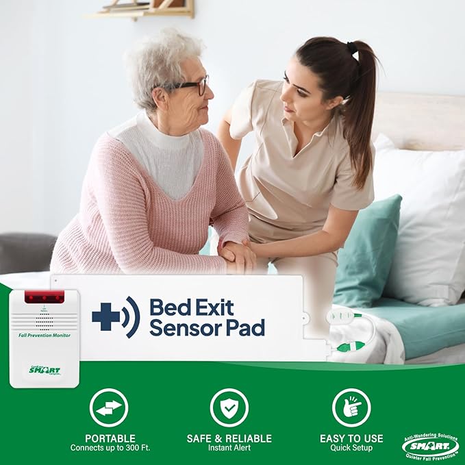 Smart Caregiver Wireless Bed Pad Alarm System - Image 4