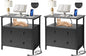 Edbuosy 27 inch Wide Night Stand Set 2 by Edbuosy