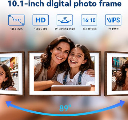 Battery Power Digital Photo Frame Electronic LED Screen Customizable - Image 9