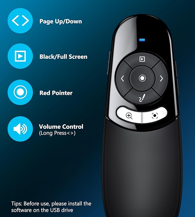 Presentation Clicker for TV LED LCD Screen Digital Presentation Clicker w - Image 5