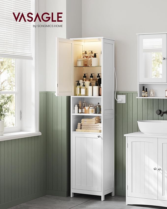 VASAGLE Tall Bathroom Cabinet - Image 2