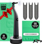 FLAUS Electric Flosser 3 Speeds + 135 Refill Heads Variety Pack Water Flosser by FLAUS