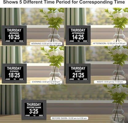 Jaihonda Clock with Date and Time - Image 6