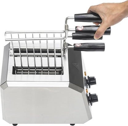 2 Slice Electric Sandwich Toaster, 600W per Slot - Image 5