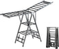 Heavy Duty Clothes Drying Rack Foldable –71" Extra Large Clothes Airer Drying by Unknown