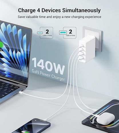 Mac Book Pro Charger - 140W Type C Fast Charger - Image 2