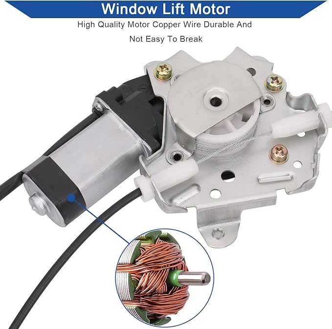 Obaee 741-349 Front Passenger Side Power Window Lift Regulator - Image 5