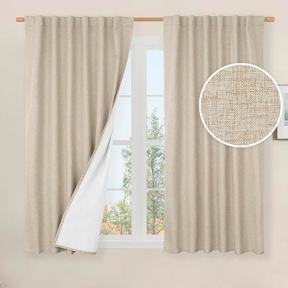 LAMIT 100% Blackout Window Curtains by LAMIT