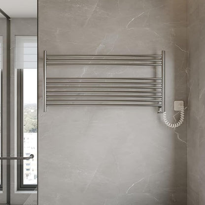 HEATGENE Towel Warmer 10 Bar Towel Dryer Wall-Mounted Plug-in Bath Towel Heater - Image 6