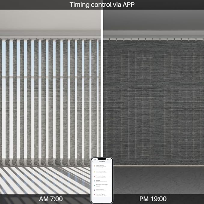 Blindify Motorized Vertical Blinds Compatible - Image 3